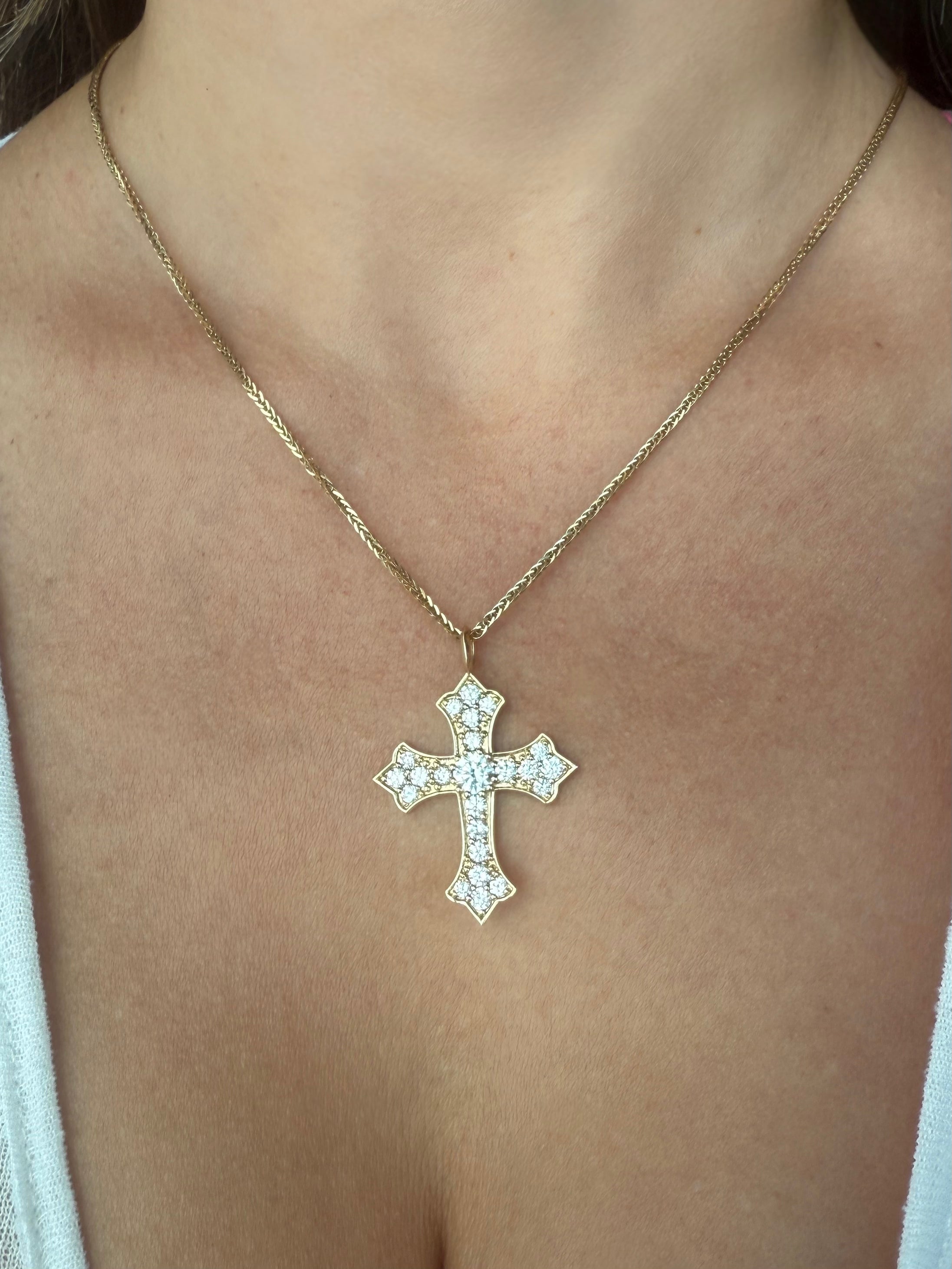 Thou Shall Not Fear Cross Pendant