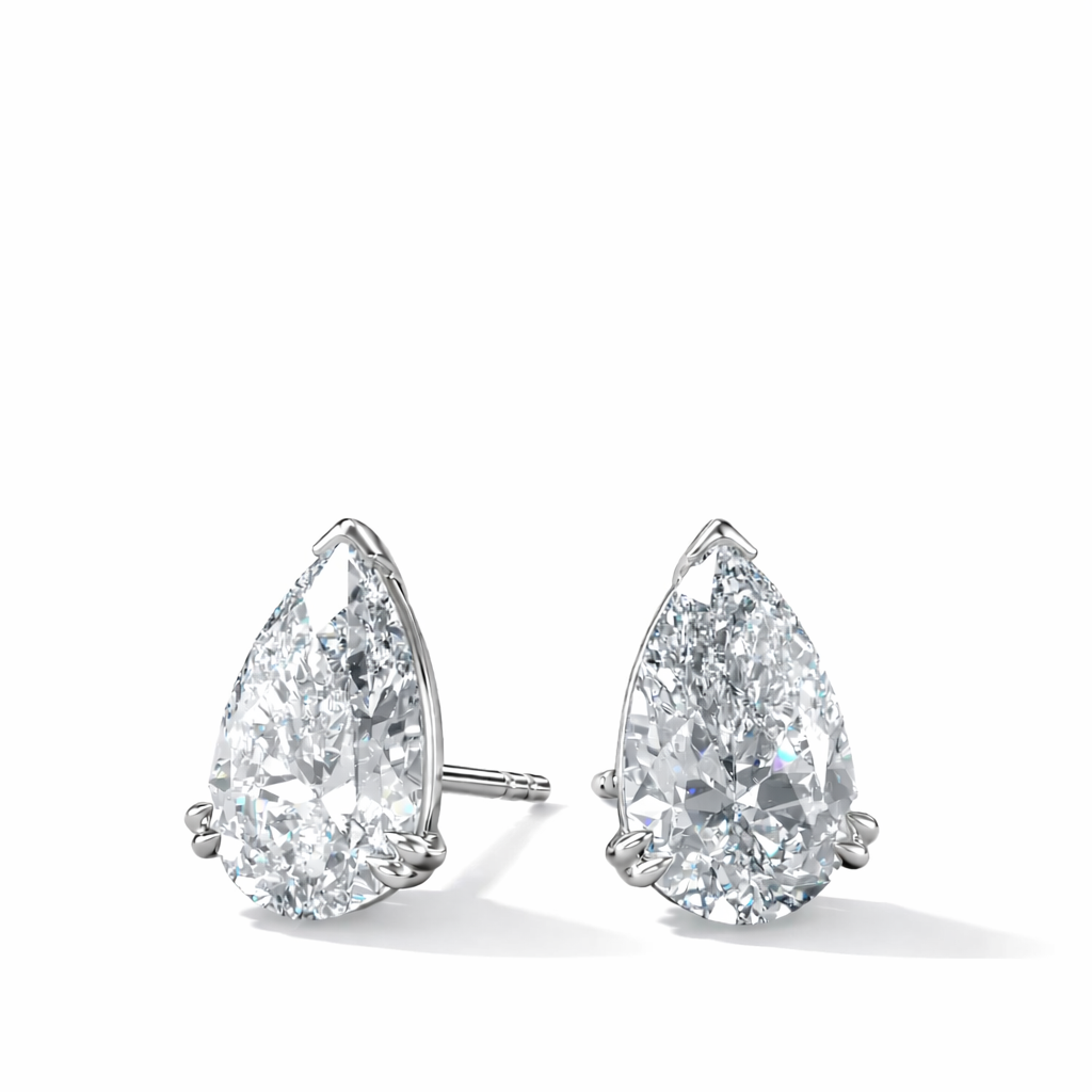 Pearfectionist Stud in white gold —Waltz Diamonds