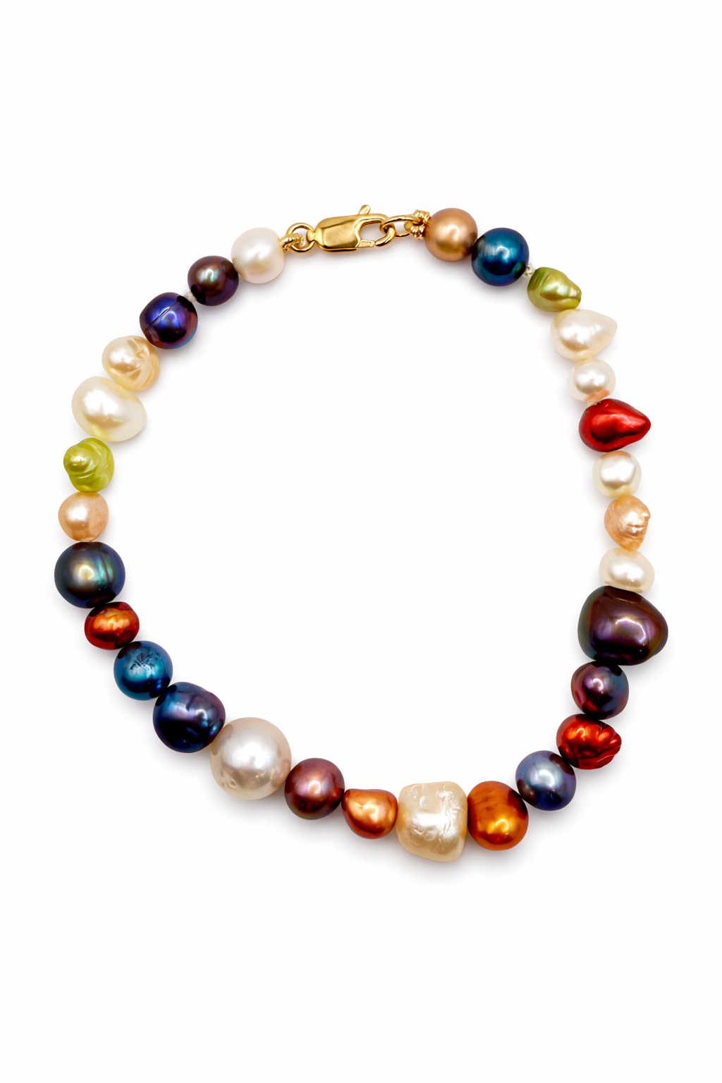 Prosperity freshwater pearl bracelet in multi-color— Waltz Diamonds