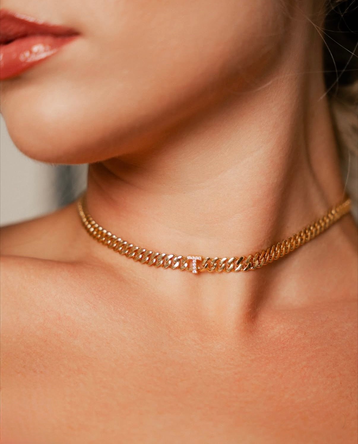 Trinity Letter Link - Waltz Diamonds