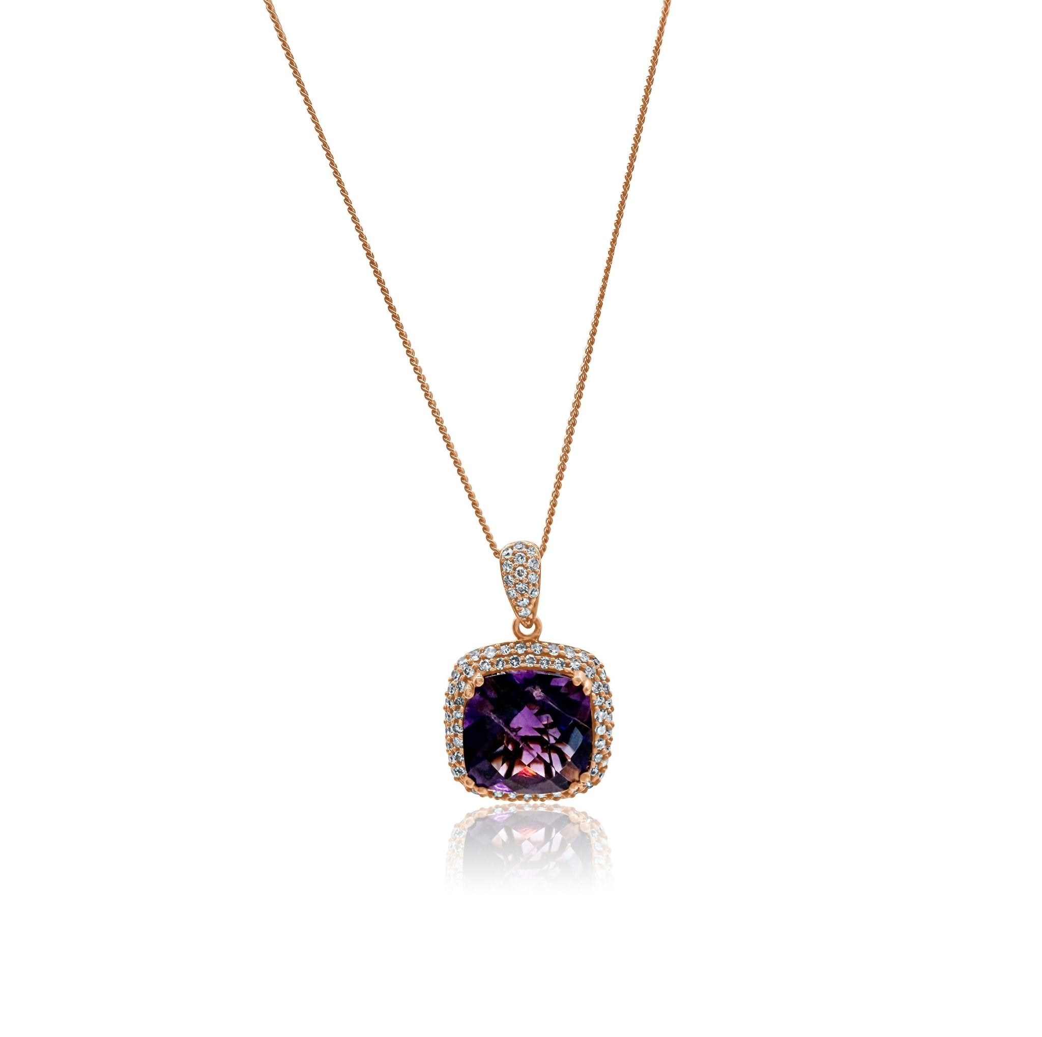 Almighty Amethyst Necklace - Waltz Diamonds