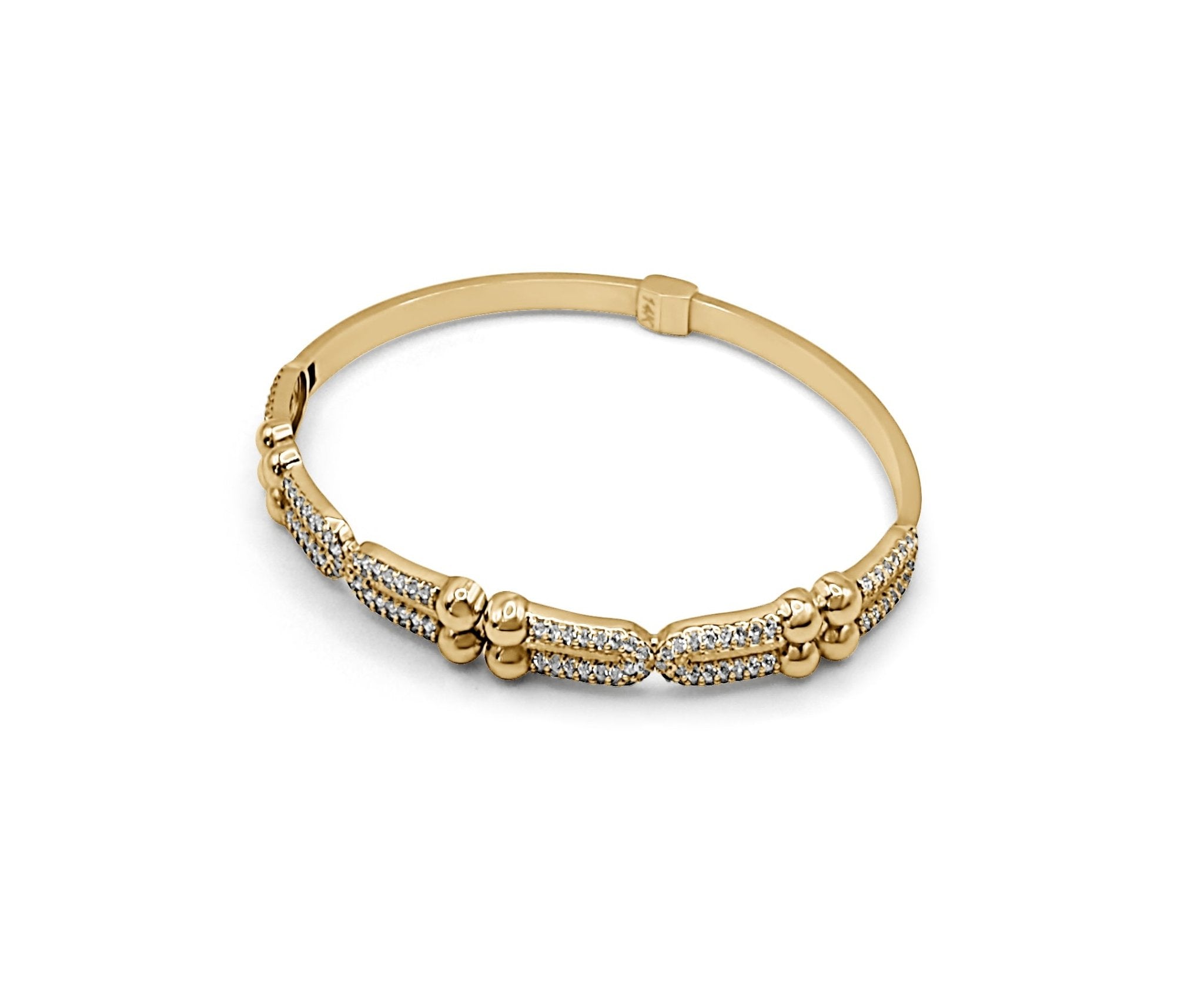 Bound To You Bangle - Waltz Diamonds