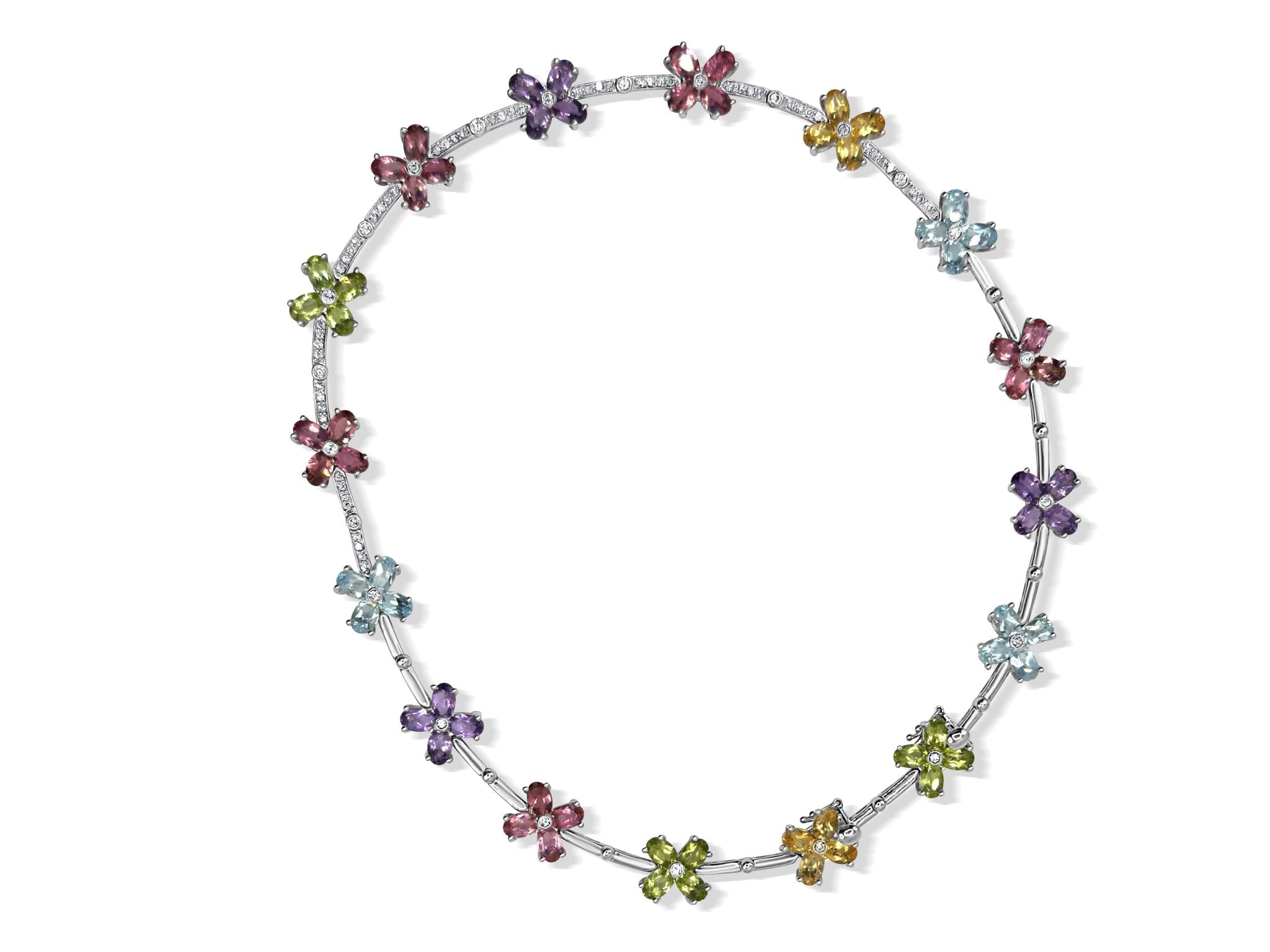 Choker de Fleur - Waltz Diamonds
