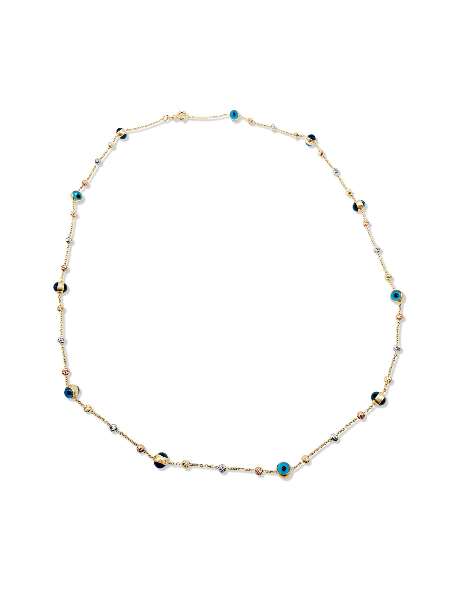 Safe & Protected Evil Eye Necklace - Waltz Diamonds