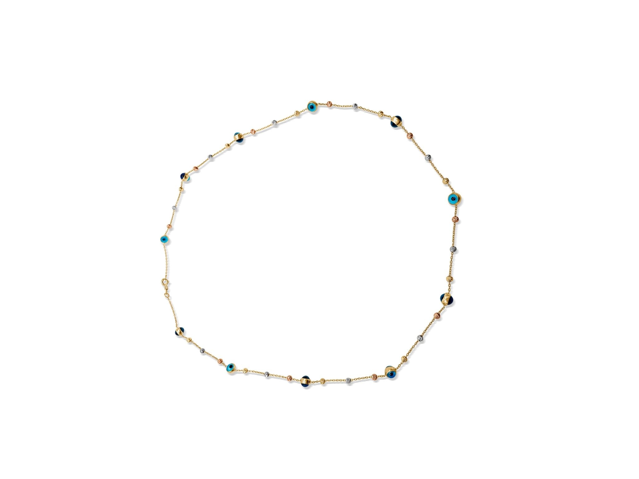 Safe & Protected Evil Eye Necklace - Waltz Diamonds